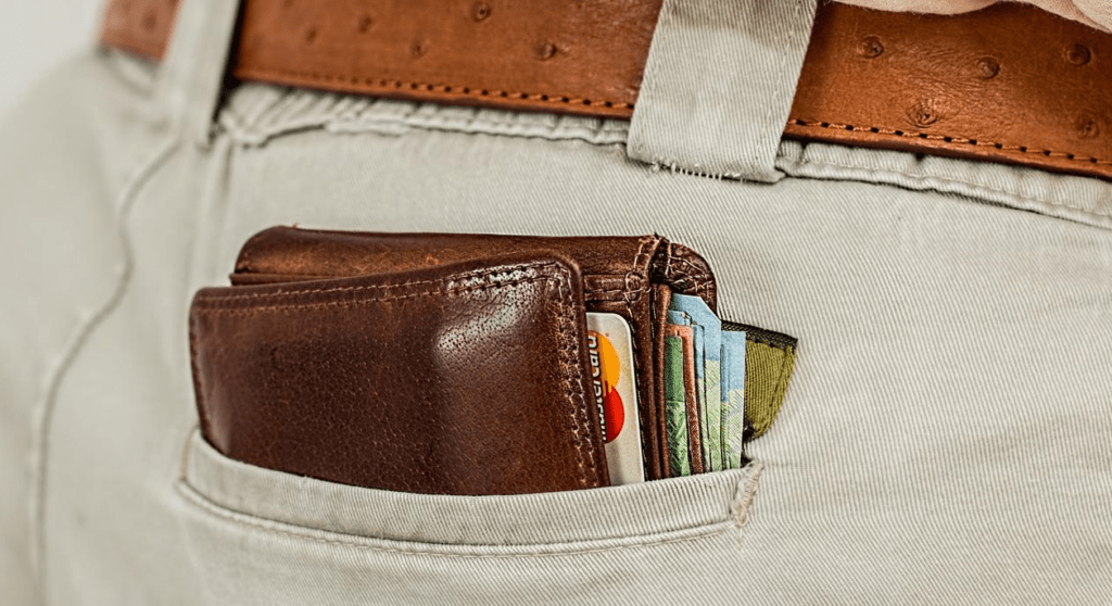 Billets de banque dans un portefeuille